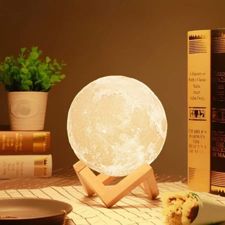 3D Moon Light Night Lamp Battery Operated