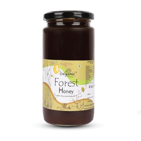 Wild Forest Honey By The Organic Fusion | 100% Natural Unprocessed Honey, Collected From Deep Forest Apis Dorsata (500 Grams)