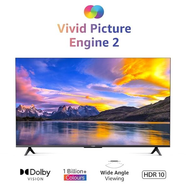 Xiaomi 108 cm (43 inches) A Pro 4K Dolby Vision Smart Google TV L43MA-AUIN (Black)