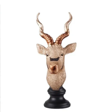 Ceramic Brown New Innovative Handicrafts Deer Antique showpiece for home, Packaging Type_ Carton (2)