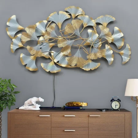 Golden Mild Steel Decorative Wall Decor, Size: 24*42INCHES