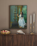 Timeless elegance (oil painting on canvas)