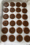 Choco sprinkles topping on milk chocolate coated biscuits (6pcs)