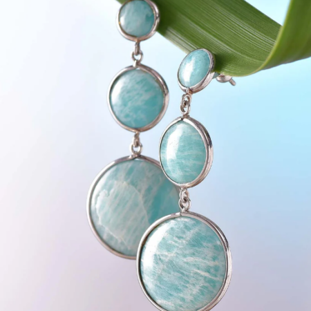 Elevate Your Vibe with Amazonite Earrings!