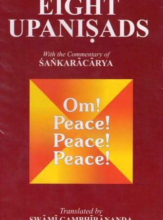 Eight Upanishads, with the Commentary of Sankaracharya, Vol. I